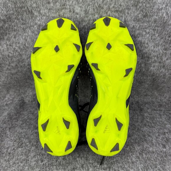 ✅Adidas Predator Accuracy INJ.3 FG Soccer Cleats Mens 7 Black Yellow Firm Ground - Picture 3 of 12